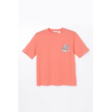 Tricou din bumbac cu imprimeu desene animate