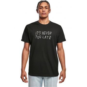 Tricou din bumbac cu imprimeu text