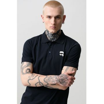Tricou polo cu logo cauciucat