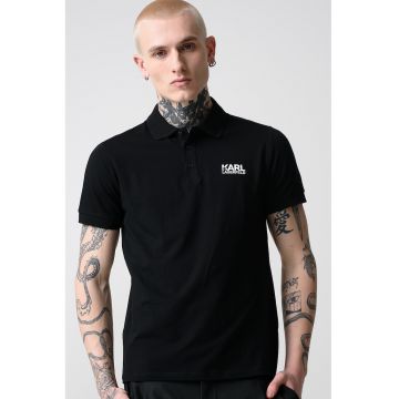 Tricou polo cu logo discret
