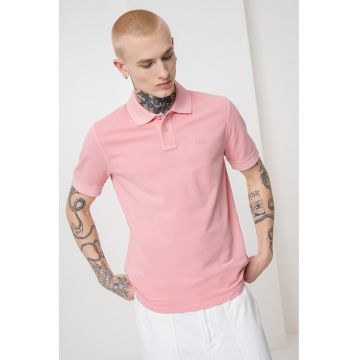 Tricou polo de bumbac pique