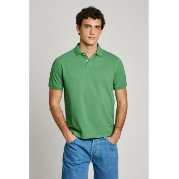 Tricou polo din bumbac pique