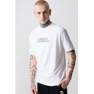 Tricou regular fit cu imprimeu logo