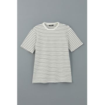 Tricou regular-fit cu model in dungi