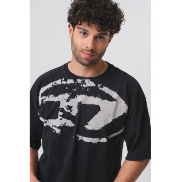 Tricou relaxed-fit din bumbac cu imprimeu Boxt