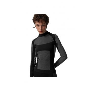 Tricou sport -  Poliamida - Negru - S/M