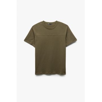 Tricou uni de bumbac
