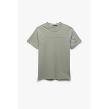Tricou uni de bumbac
