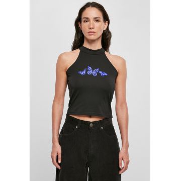 Top cu decolteu halter