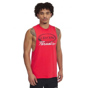 Top din amestec de bumbac Rock Iron