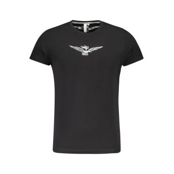 Tricou barbati - cu imprimeu pe centru - Regular fit