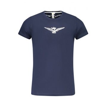 Tricou barbati - cu imprimeu pe centru - Regular fit
