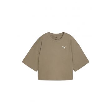 Tricou crop lejer