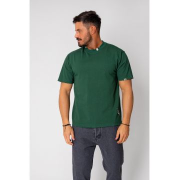 Tricou cu accesorii metalice Green 16032