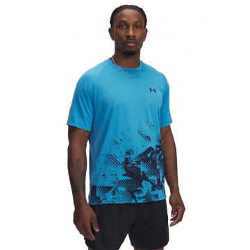 Tricou cu decolteu la baza gatului pentru fitness