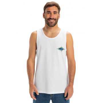 Tricou cu decolteu la baza gatului si imprimeu pe spate