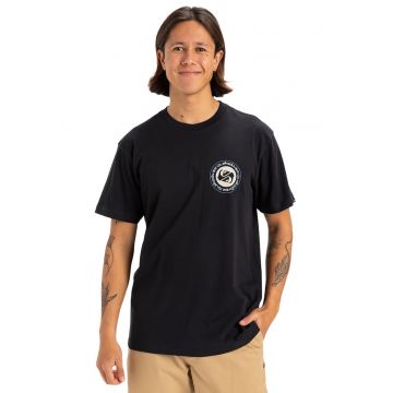 Tricou cu imprimeu pe spate Circle