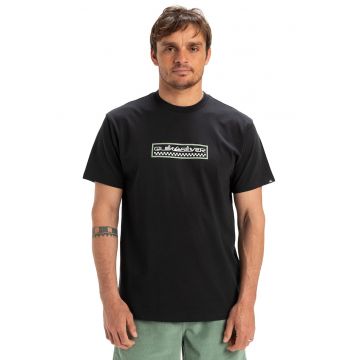 Tricou cu logo si decolteu la baza gatului Sun Dagger