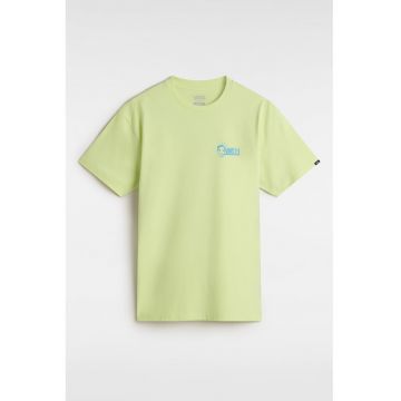 Tricou de bumbac cu design pe spate