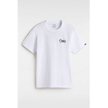 Tricou de bumbac cu design pe spate