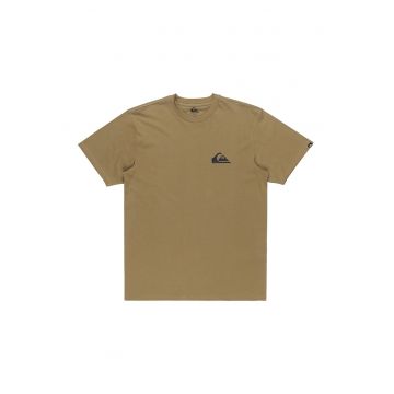 Tricou de bumbac cu logo discret Ev
