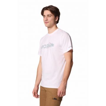 Tricou de bumbac organic cu imprimeu logo