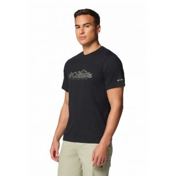 Tricou de bumbac organic cu imprimeu logo