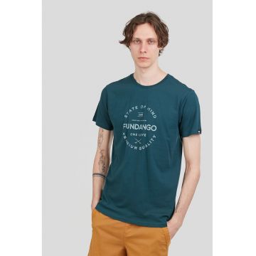 Tricou de bumbac organic cu imprimeu logo