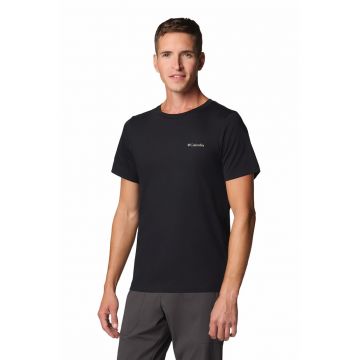 Tricou de bumbac organic cu imprimeu logo pe partea din spate Rapid Ridge