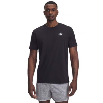 Tricou din amestec de bumbac cu imprimeu grafic pe partea din spate