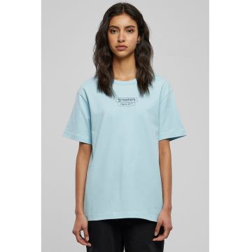 Tricou din bumbac cu maneci cazute