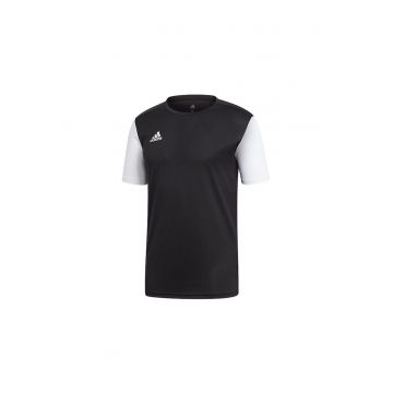 Tricou  Estro 19 DP3233 - Barbati - Negru/Alb