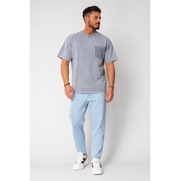 Tricou fake poket Grey 16037