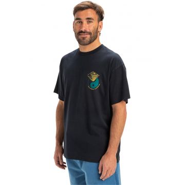Tricou lejer cu model grafic pe spate