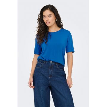 Tricou lejer cu model uni