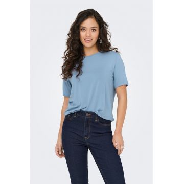 Tricou lejer cu model uni