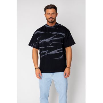 Tricou Oversized Black/Grey 16112