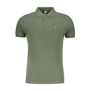 Tricou polo barbati - din bumbac - cu mini logo - Regular fit