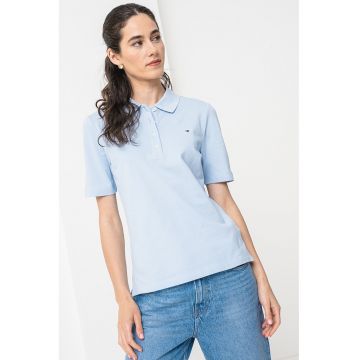 Tricou polo cu model uni