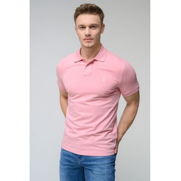 Tricou polo slim fit