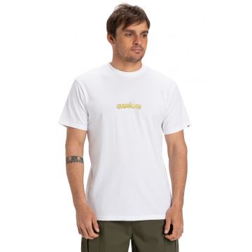 Tricou regular fit cu decolteu la baza gatului