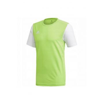 Tricou sport barbati -  Poliester - Alb/Verde