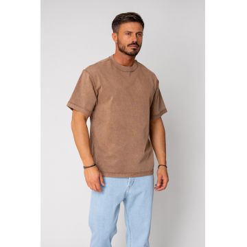 Tricou Vintage Oversized Brown 16088