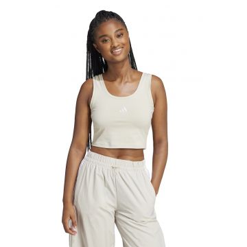 Top crop cu detaliu logo