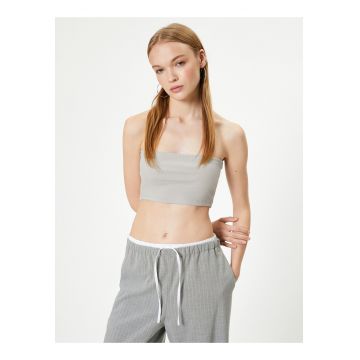 Top crop fara bretele