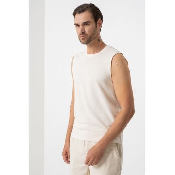 Top tricotat fin