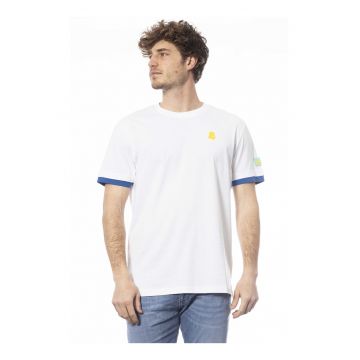 Tricou cambrat cu decolteu la baz gatului