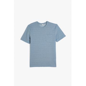 Tricou cu buzunar pe piept