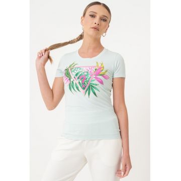Tricou cu imprimeu floral