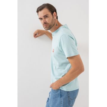Tricou cu imprimeu logo pe partea din spate